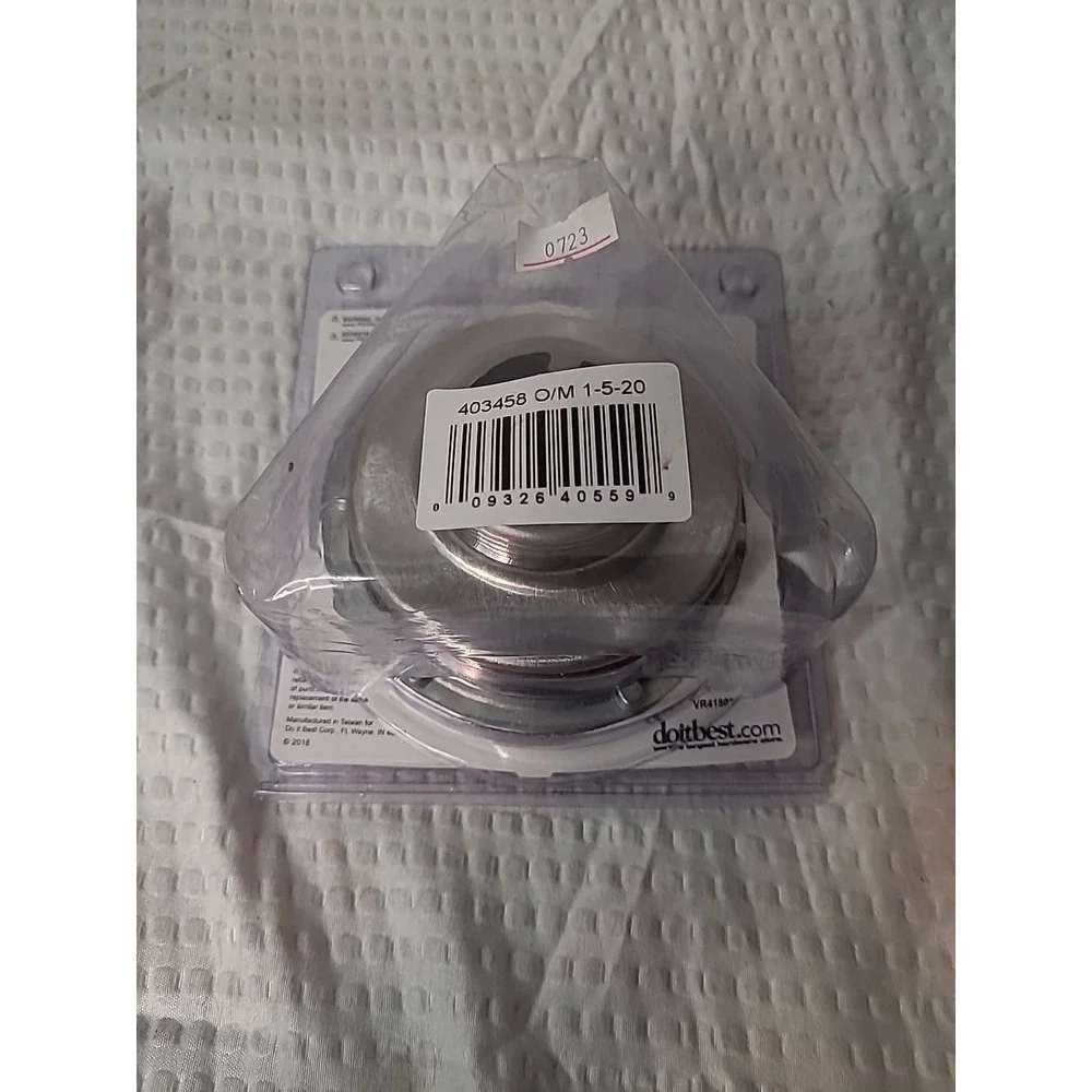 Do it 3-1/2 In. Chrome Turn 'n Seal Basket Strainer Assembly Missing Nut